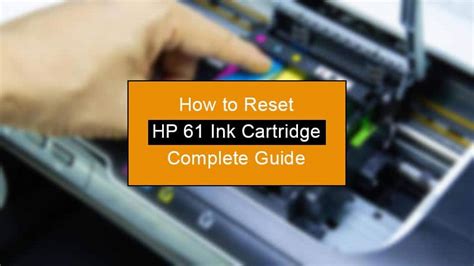 Plug the power cord back in and power on the printer. . Reset hp ink cartridge